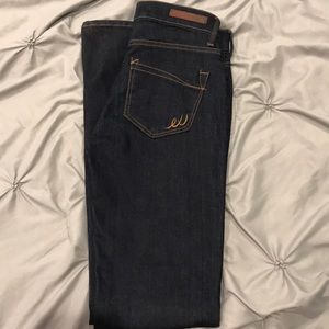 Express Dark Wash Skinny Jeans